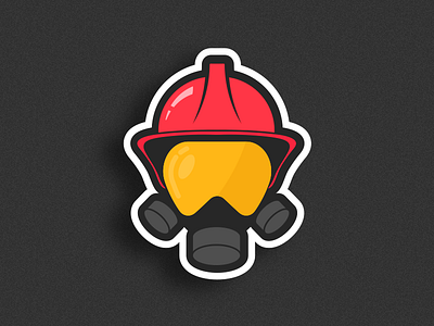 Sticker achievement app badge bright fireman icon interaction mobile nift sticker ui ux