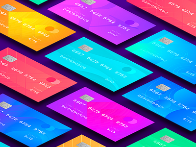 Credit Card Design for Daily UI #002 app card checkout dailyui design illustration iphone mobile pay payment ui ux