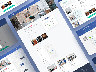 Property details pages app dailyui design detail explore information interaction landing location map product property space ui ux web website