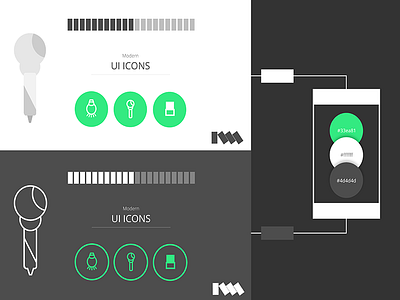 Edge UI Design design modern ui modern ui icons