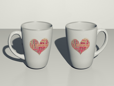 3D Coffee Mug Design - Behance Project
