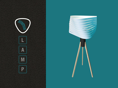 Boomerang Lamp: Product Design cool design graphic design interior design lamp light logo modern product design ui