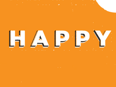 Happy Birthday card happy birthday orange tractor typography