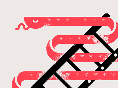 Trust In Me illustration ladder snake