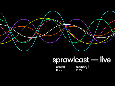 Sprawlcast Live calgary journalism live event news podcast sound waves the sprawl