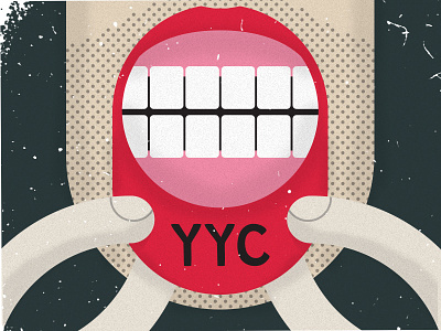 Lip tats! YYC Dribbble Challenge.