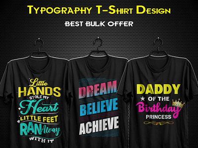 Custom Typography T-Shirt Design custom t shirt graphic design tshirt design typography