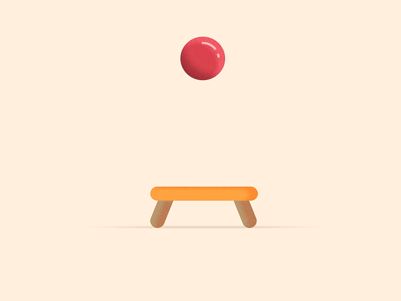 Bouncing Ball 2d after effects animacion animation bounce design illustration mograph motion vector