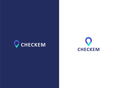 checkem app branding check design logo vector