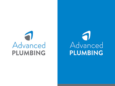 Advanced Plumbing Logo branding graphicdesign identity logo logo design logos plumbing