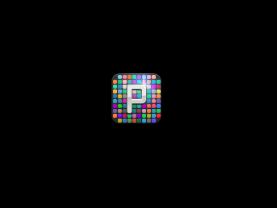 iPad app icon colorful icon ipad p shiny