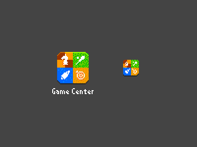 8-bit Game Center icon