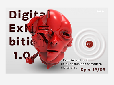 Landing page /Digital Exhibition/