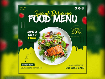 Food Social Media Design branding chirstmas creative designer food graphic design illustration photoshop