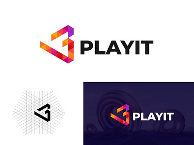 Play It Logo | Icon Logo  | Modern Logo Design | Branding Logo