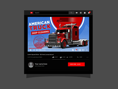 Car YouTube Thumbnail Design