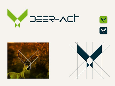 Logo | Branding | Logo folio | Deer-act Logo branding creative creative logo design designer graphic design illustration logo