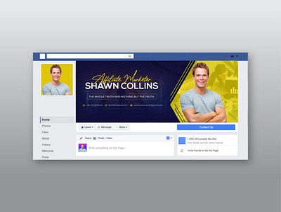 Facebook Cover Design 3d animation branding creative design designer graphic design illustration logo motion graphics ui