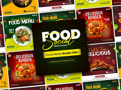 Food Social Media Design