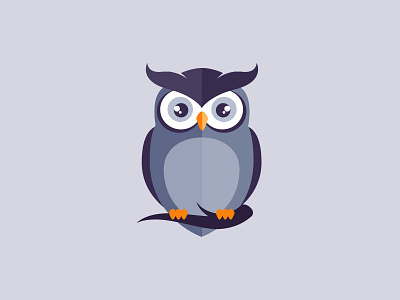 Stanley character logo mascot owl wise
