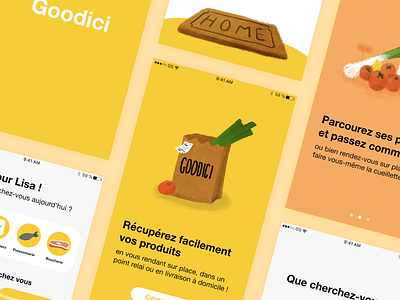 Goodici - UI design