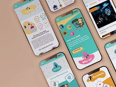 UI/UX Nomorecoffeeplease – Responsive – Mobile