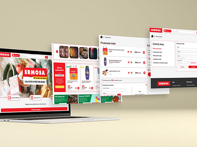 Ermosa – Online Grocery Store – Responsive – Desktop