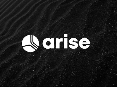 arise - logo design/brand identity branding design graphic design logo typography ui