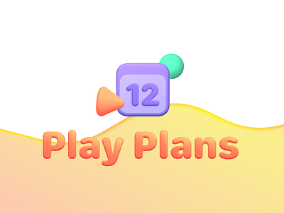 Play Plans 3d branding plan play shapes