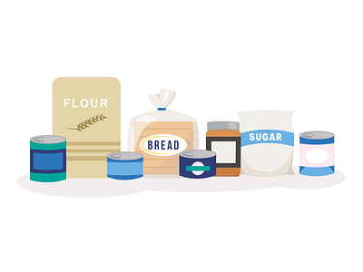 Food Banks design food banks illustration vector