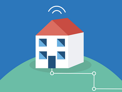 Landline broadband home landline