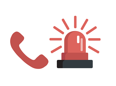 Emergency Call call emergency illustration vector