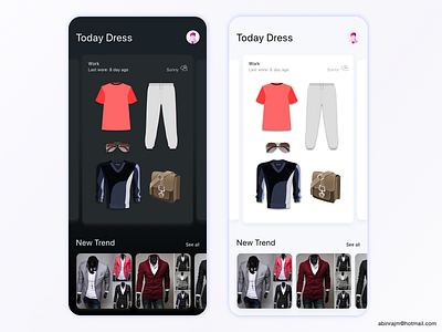 Daily Dress Management App