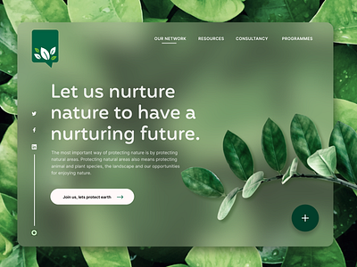 Nature On branding environment freebie illustration inspiration landing page marketing metaverse motion graphics nature ngo travel