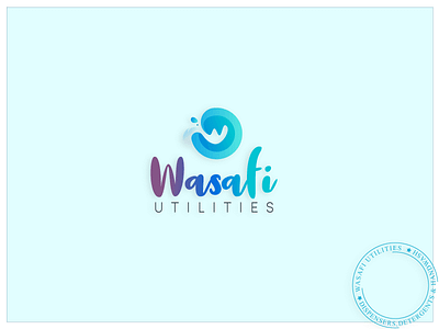 Wasafi Utilities android ios beauty branding clean identity marketing material design minimal web subtle gradients typography utilities