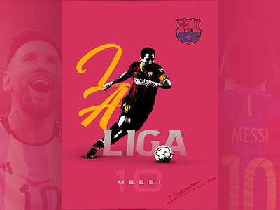 M10 La Liga adobe illustrator adobe photoshop design figma graphic design illustration