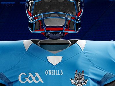 International Rules american football branding design dublin football gaa ireland sports uniform usa