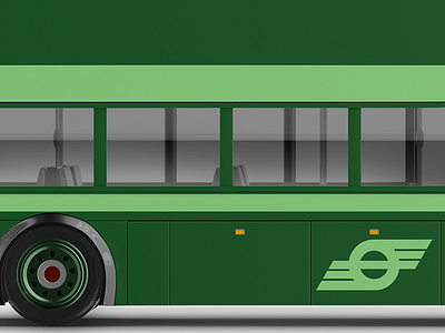 Retro Livery branding bus design dublin dublinbus graphic illustration ireland