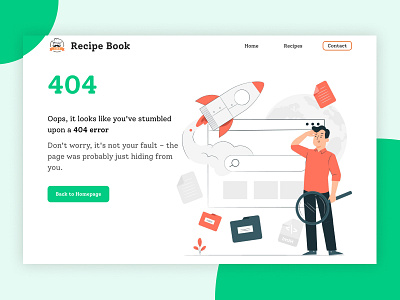 Daily UI Challenge: 404 Page 404 page branding daily ui challenge design graphic design ui ui design ux