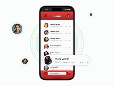 Daily UI Challenge: Messaging App