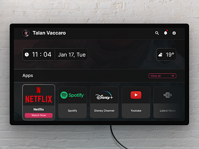 Daily UI Challenge: TV OS daily ui challenge design tv app design tv os design ui ui design ux