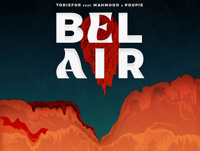Bel Air artwork branding design graphic design illustration logo music musicindustry procreate