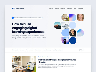 Eduflow Academy — Landing page