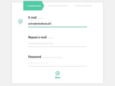 My failed attempt at DailyUI challange dailyui sign up