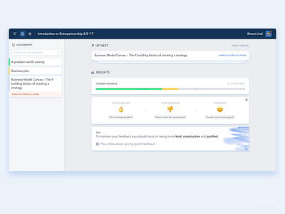 Peergrade Course Overview