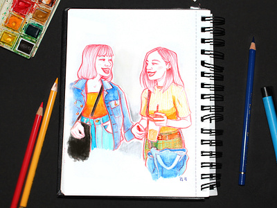 Fashion Design Sketchbook For Girls by Md Rakibul Islam on Dribbble
