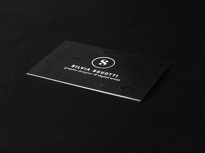 Self Branding | Business Card by Silvia Sguotti on Dribbble