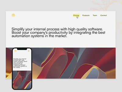Day 13 of 30 - Software Website 30days challenge design figma startup typography webdesign webflow
