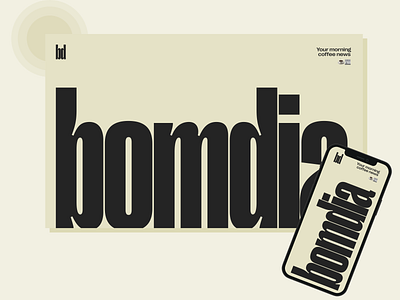 Day 17 of 30 - BomDia 30days challenge design figma news typography webdesign webflow