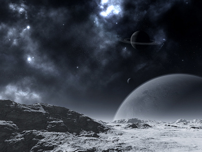 Celestial Reaches 3dart celestial digitalart exoplanet fantasy fantasyart fractal isosurface mojoworld moon nebula planets procedural scifi scifiart space spaceart spacescape stars volumetrics